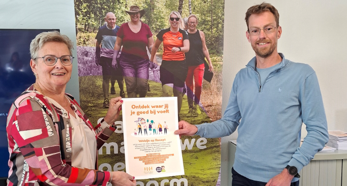 Foto: Welzijn op Recept van start in de gemeente Oldebroek