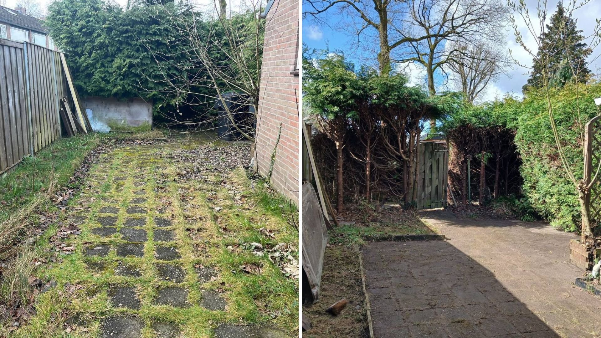 Foto: ‘Het betekent alles voor mij’: vrijwilligers geven Nunspeetse man zijn tuin én rust terug