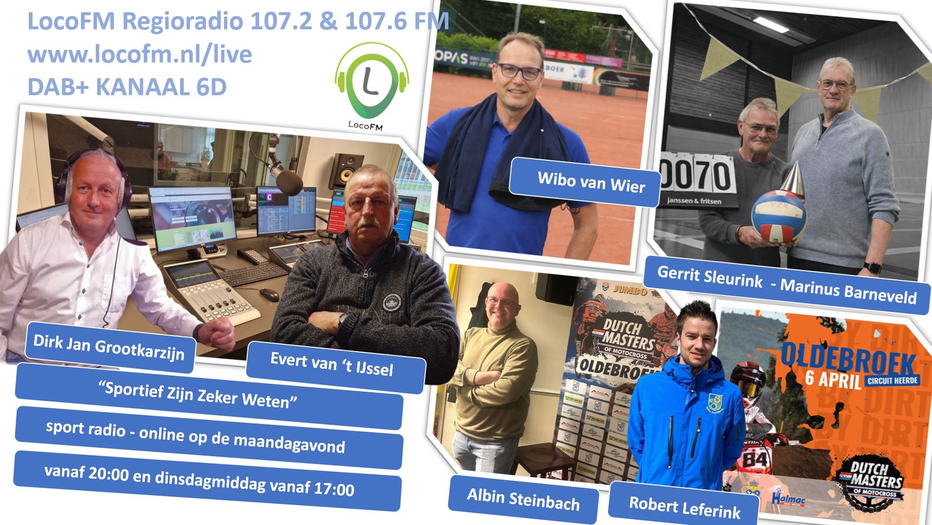 Foto: Tennis, padel, volleybal en motocross bij Sportief Zijn Zeker Weten