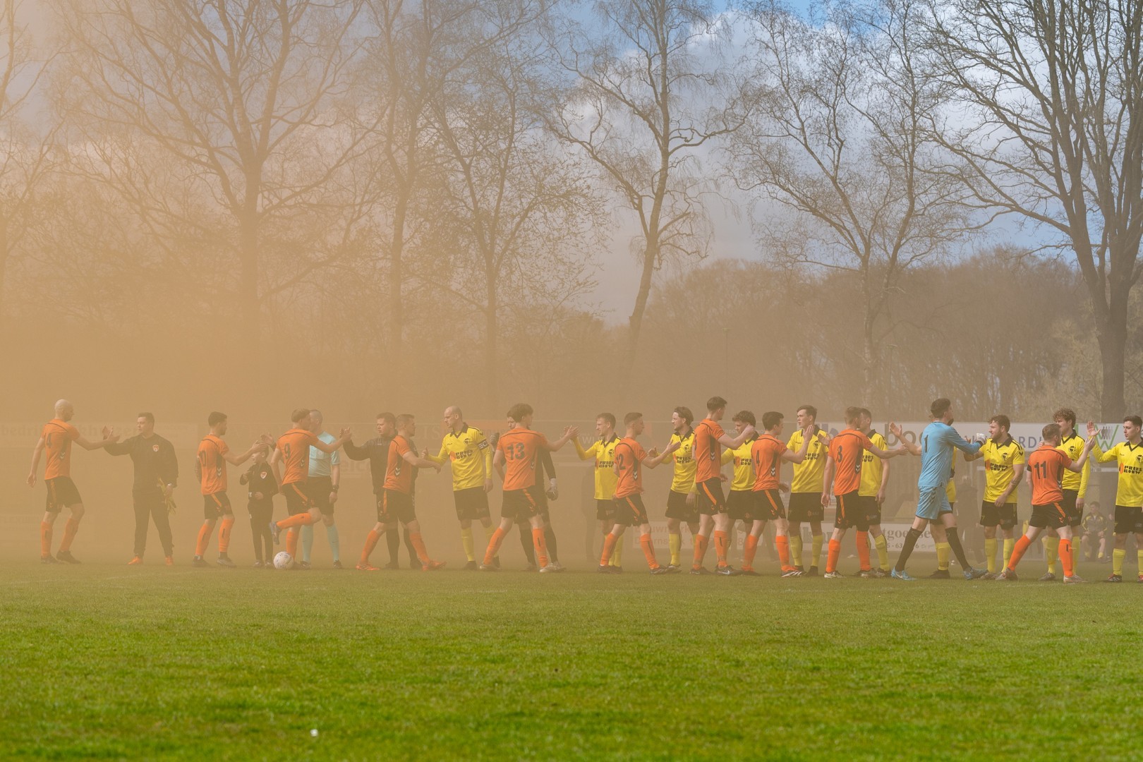 Foto: Derby eindigt onbeslist