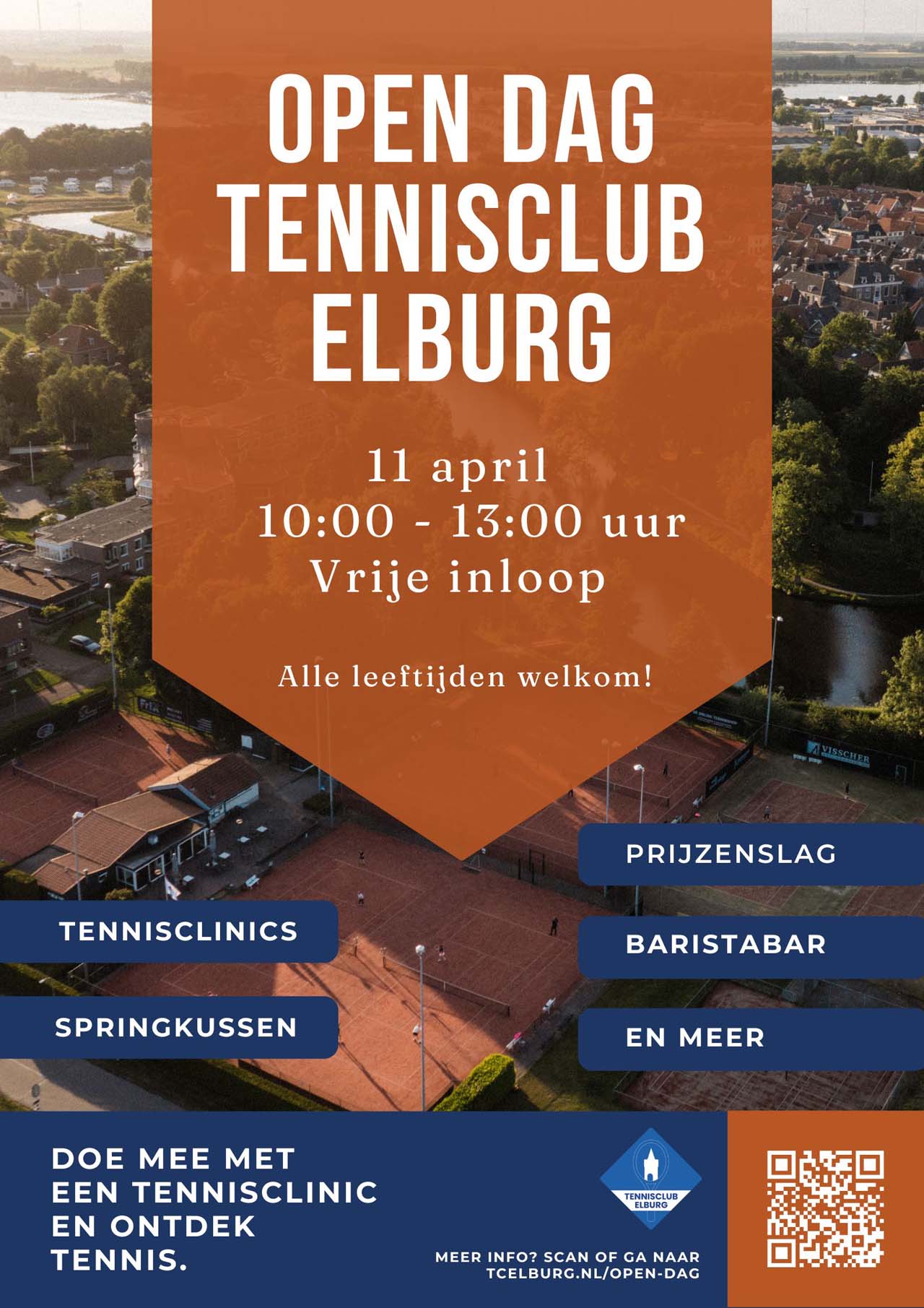 Foto: Open dag bij Tennisclub Elburg