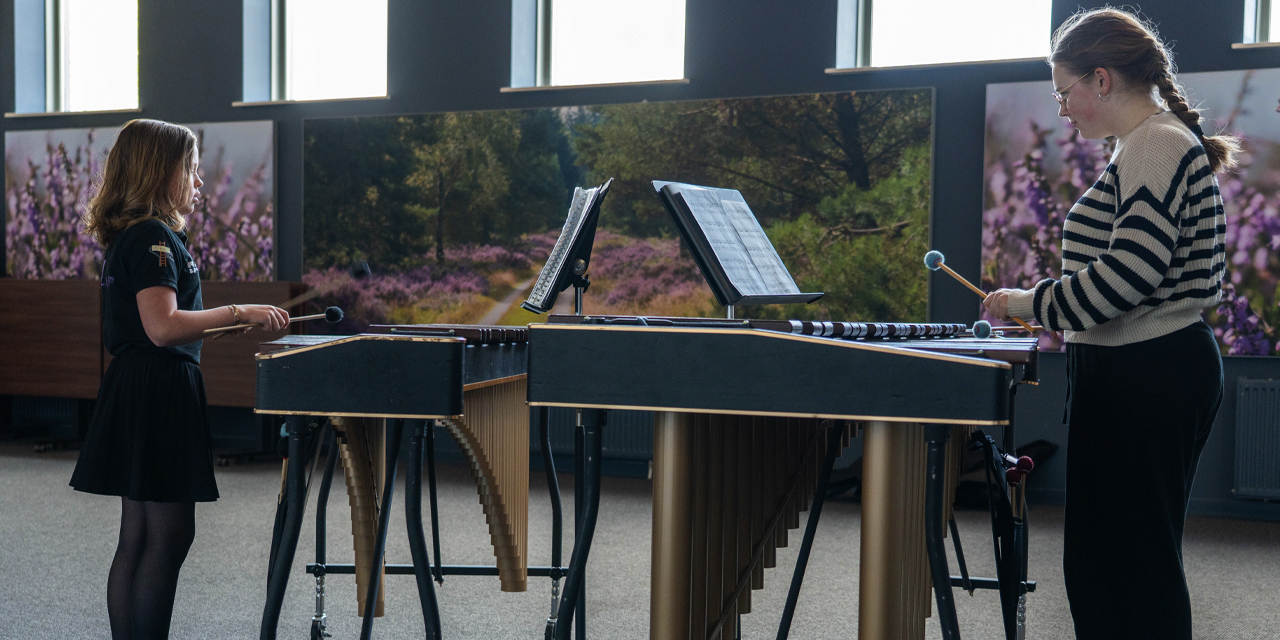 Succes voor slagwerkduo uit Elspeet tijdens solistenconcours in Uddel