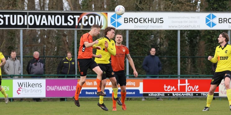 Foto: DSV nog niet uit dal: 1-1 tegen VSCO