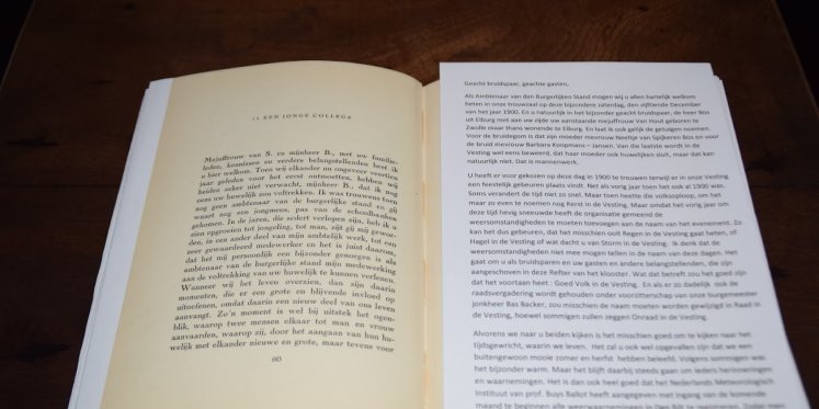 Foto: Juniorcollege over boekbinden in Museum Elburg