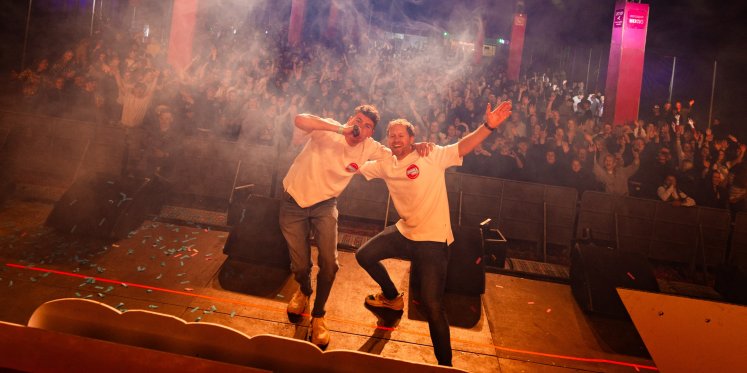 Foto: Hardstyle sausje over Boerenmaandag-hit: Ritn Ditn en Stapelgek gaan voor volle bak feest