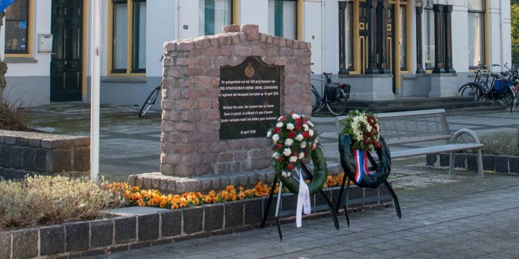 Foto: Nunspeet staat stil bij bevrijding: “Zonder verleden heeft het heden geen toekomst”