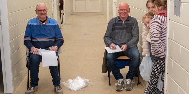 Foto: Zonovergoten De Heughte decor Paaseieren zoeken