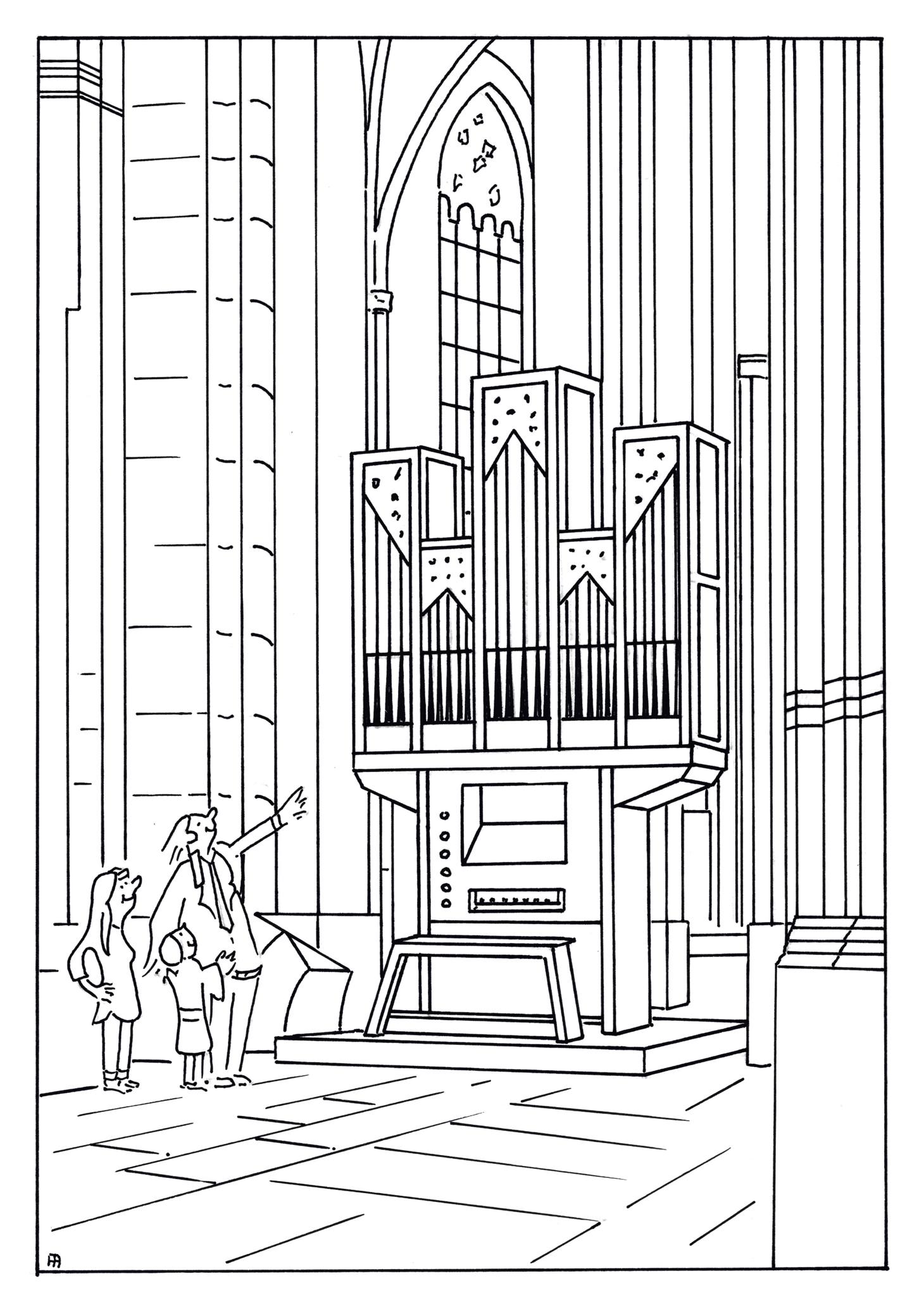 Foto: Nationaal Orgelmuseum organiseert kleurwedstrijd