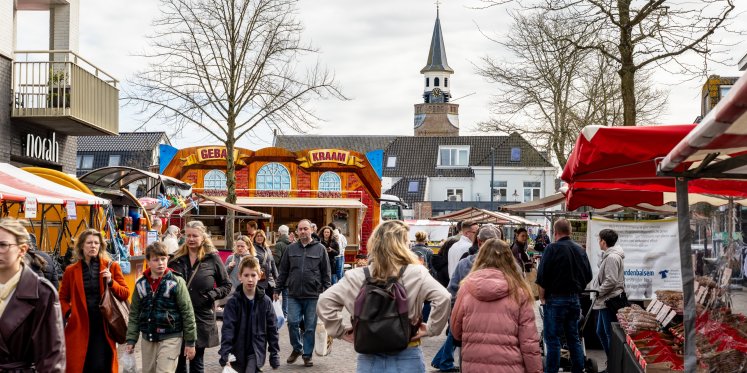 Foto: Voorjaarsmarkt Nunspeet terug van weggeweest en goed bezocht