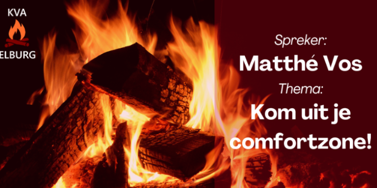 Foto: Kampvuuravond voor mannen