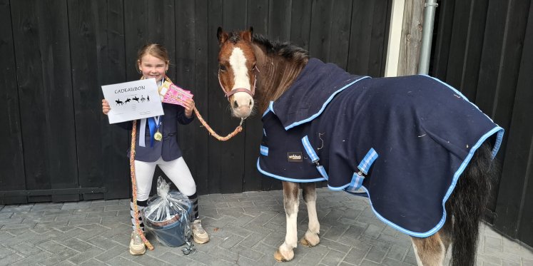 Foto: Ponyclub Klein Maar Dapper boekt mooie successen op diverse concoursen