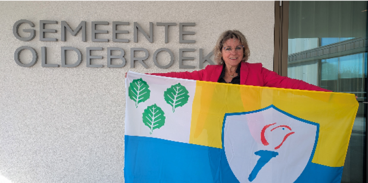 Foto: Oproep gemeente Oldebroek: hang de vlag uit voor vrijheid