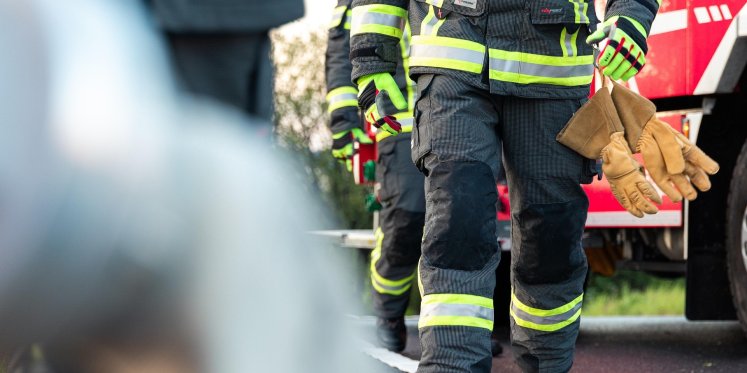 Foto: Brand in Schaffelaarsebos, vermoedelijk aangestoken