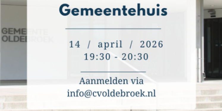 Foto: CVO nodigt inwoners uit voor fractiespreekuur