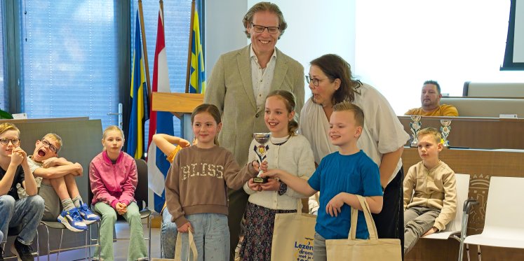 Foto: Drie keer raak bij Junior Dictee in Harderwijk: dit zijn de winnaars