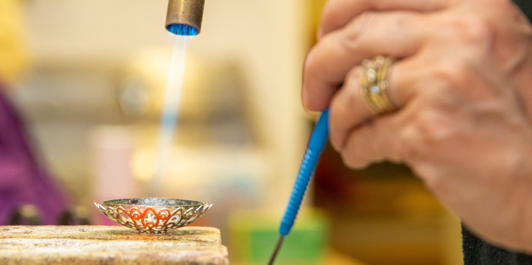 Foto: Korte cursus edelsmeden in mei