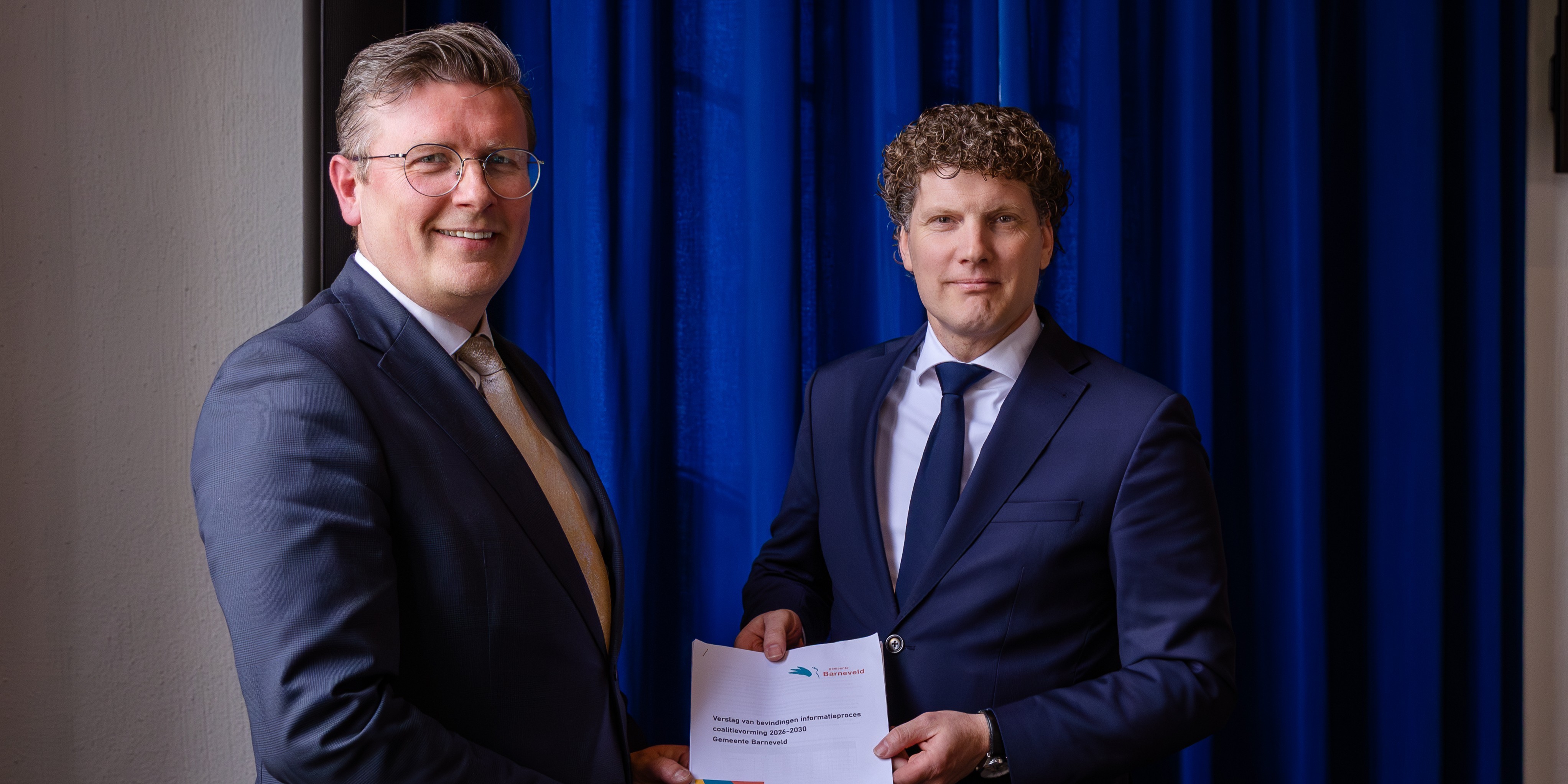 Foto: Informateur adviseert coalitie van vier partijen in Barneveld