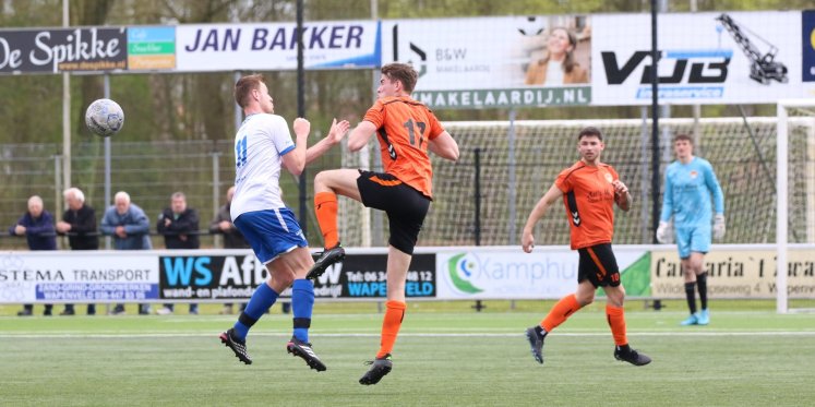 Foto: DSV profiteert niet: 1 – 0 nederlaag tegen WZC