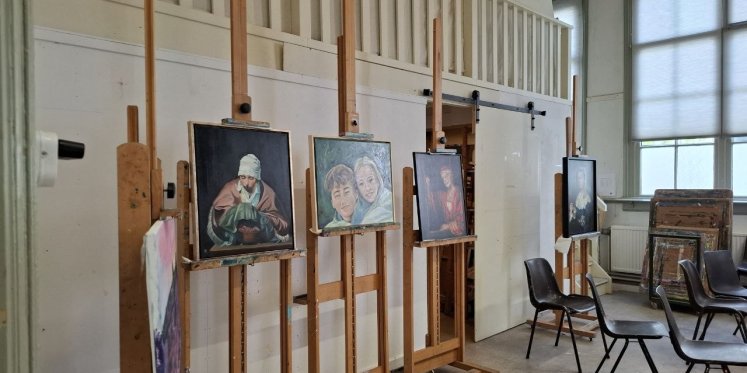 Foto: ‘Proeven van verschillende expertises’ tijdens open dag Vrije Academie Nunspeet