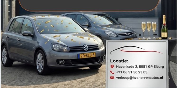 Foto: Feestelijke opening H. van Erven Auto's in Elburg