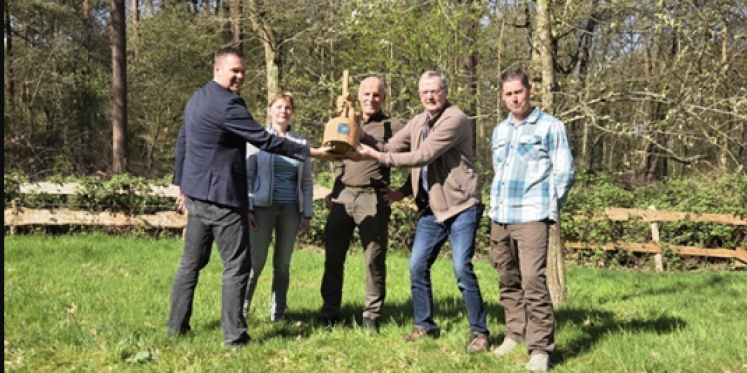 Foto: Vrijwilligers van SLE zetten zich in voor groen en biodiversiteit in Elburg