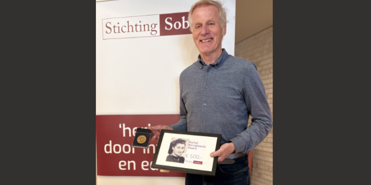 Foto: Rachel Borzykowski Award voor Willem van Norel