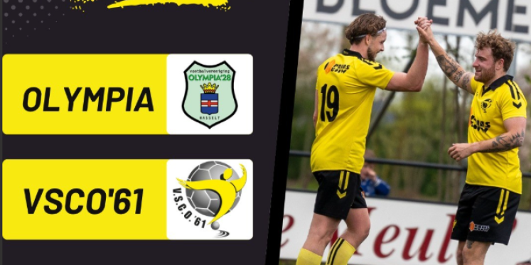 Foto: Olympia’28 volgende horde voor VSCO’61 naar succes