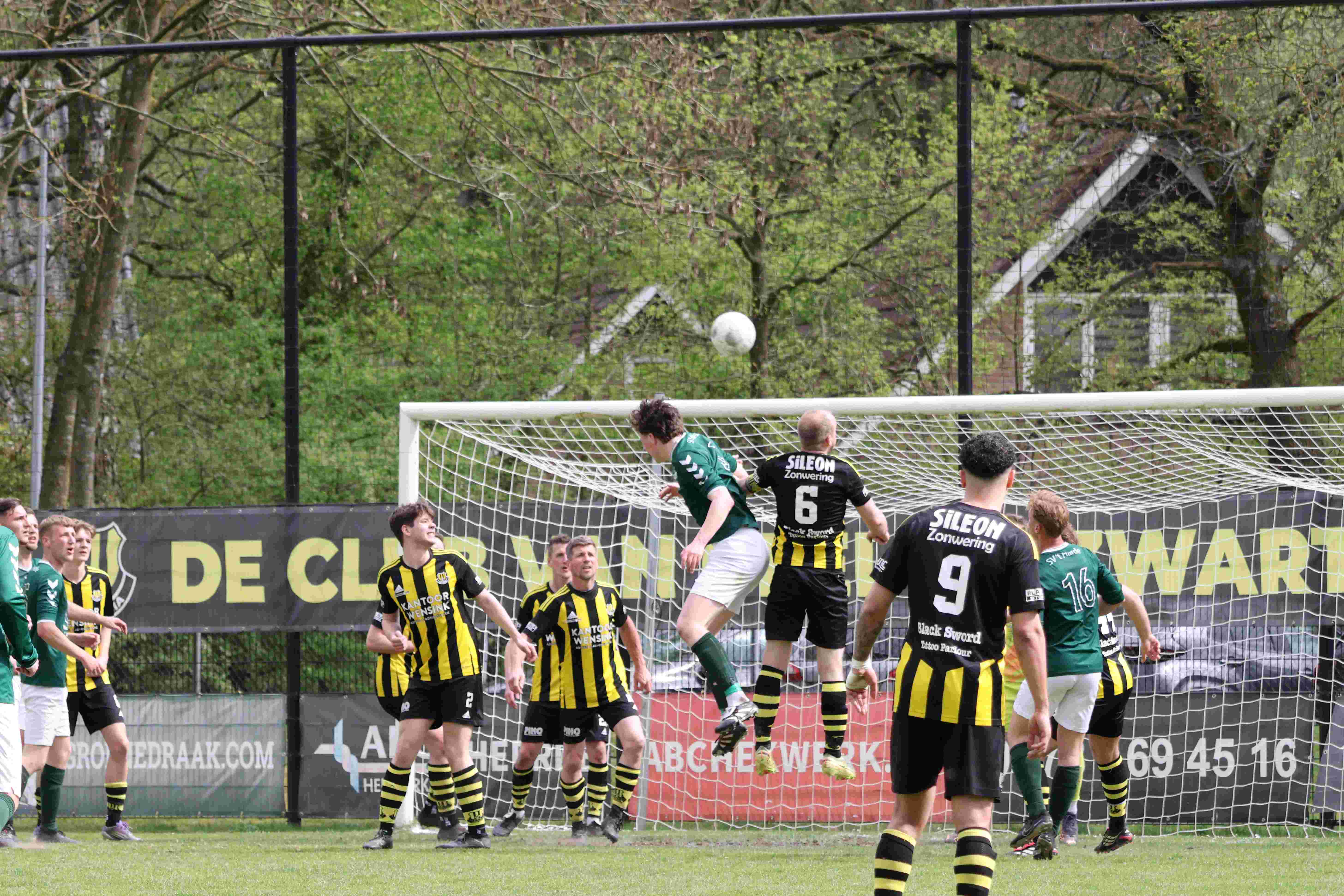 S.V. ’t Harde verliest belangrijke uitwedstrijd bij Columbia