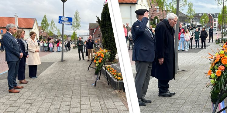 Foto: Nunspeet herdenkt bevrijding