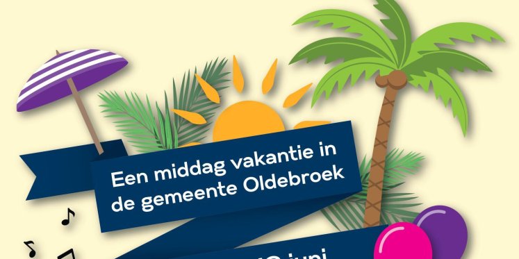 Foto: Een zomerse middag in de gemeente Oldebroek