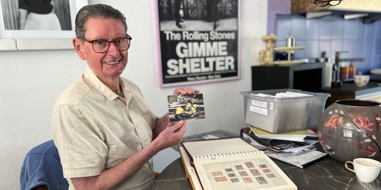 Foto: De vereniging stopt, maar Peters liefde voor postzegels blijft: 'Achter elke zegel zit een verhaal'