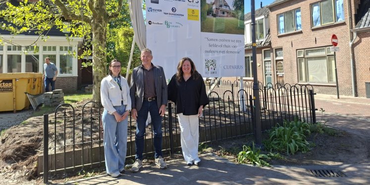 Foto: In dit Nijkerkse monument komen straks woningen voor dementerenden