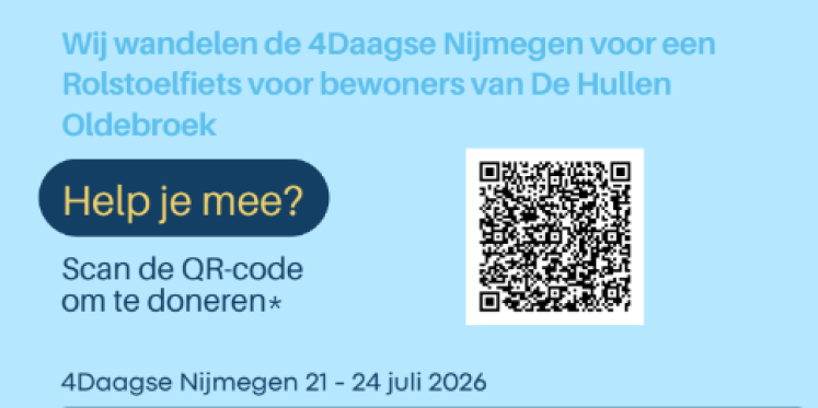 Foto: Drie zussen lopen Nijmeegse 4Daagse voor rolstoelfiets De Hullen