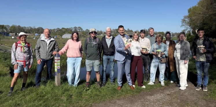 Foto: Nieuw wandelnetwerk in gemeente Elburg officieel geopend