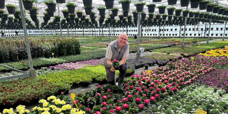 Foto: Klanten komen hier voor planten en een praatje