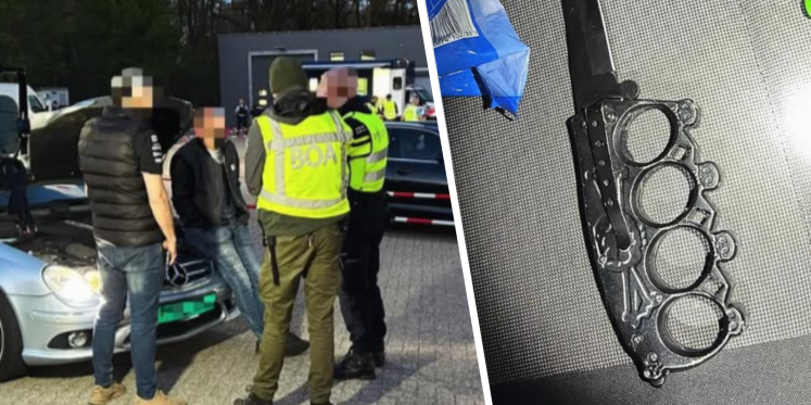 Foto: Drugs en wapens in beslag genomen bij grootschalige controle in Stroe