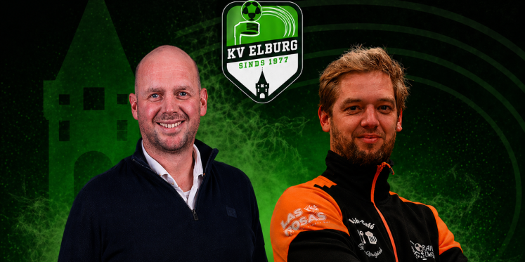 Foto: Arjan Schwering en Lars van Erp nieuwe trainers KV Elburg-selectie