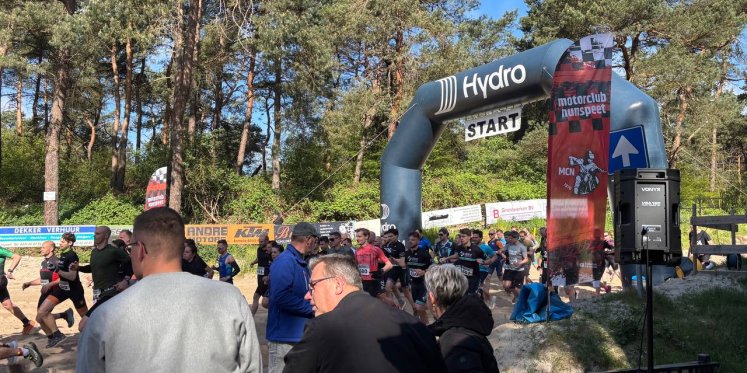 Foto: ‘Pittige’ finale van Run Bike Run competitie in Nunspeet