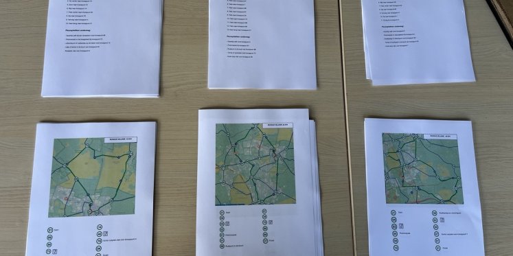 Foto: Sportieve start van de maand mei in Elspeet: De fietsmaand