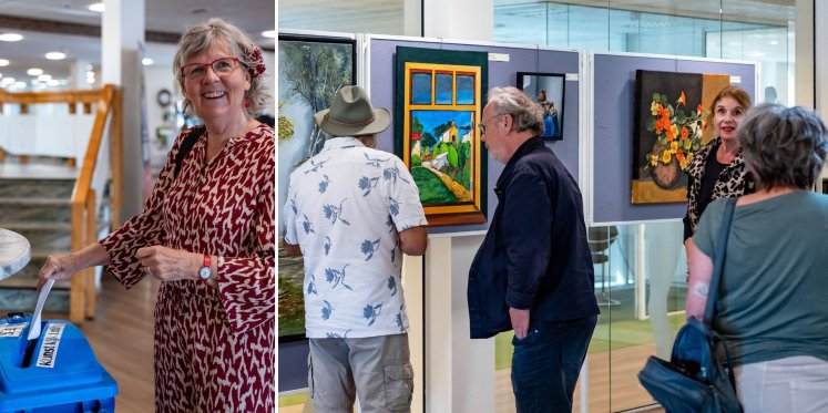 Foto: KunstKring Nunspeet brengt kunst dichterbij met unieke Kunst-Kijk-Loting