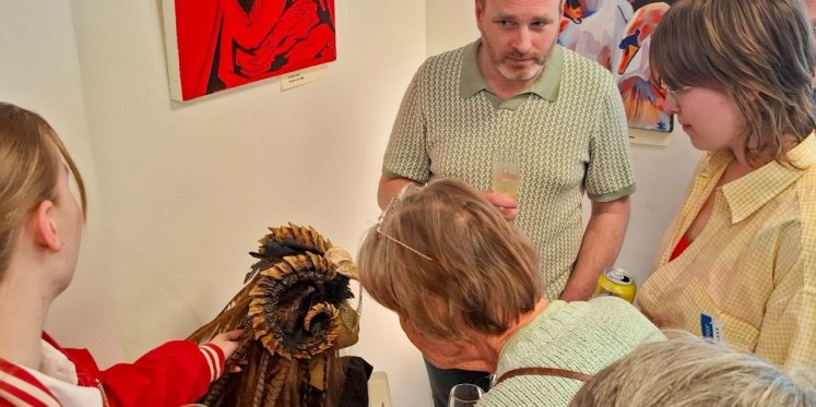 Foto: Rauw, speels en authentiek: Jonge kunstenaars exposeren in ‘Nieuw Spoor’