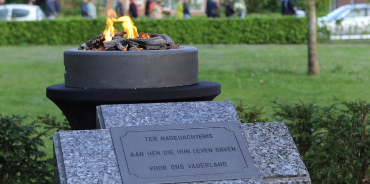 Foto: Samen herdenken tijdens bijeenkomsten op 4 mei