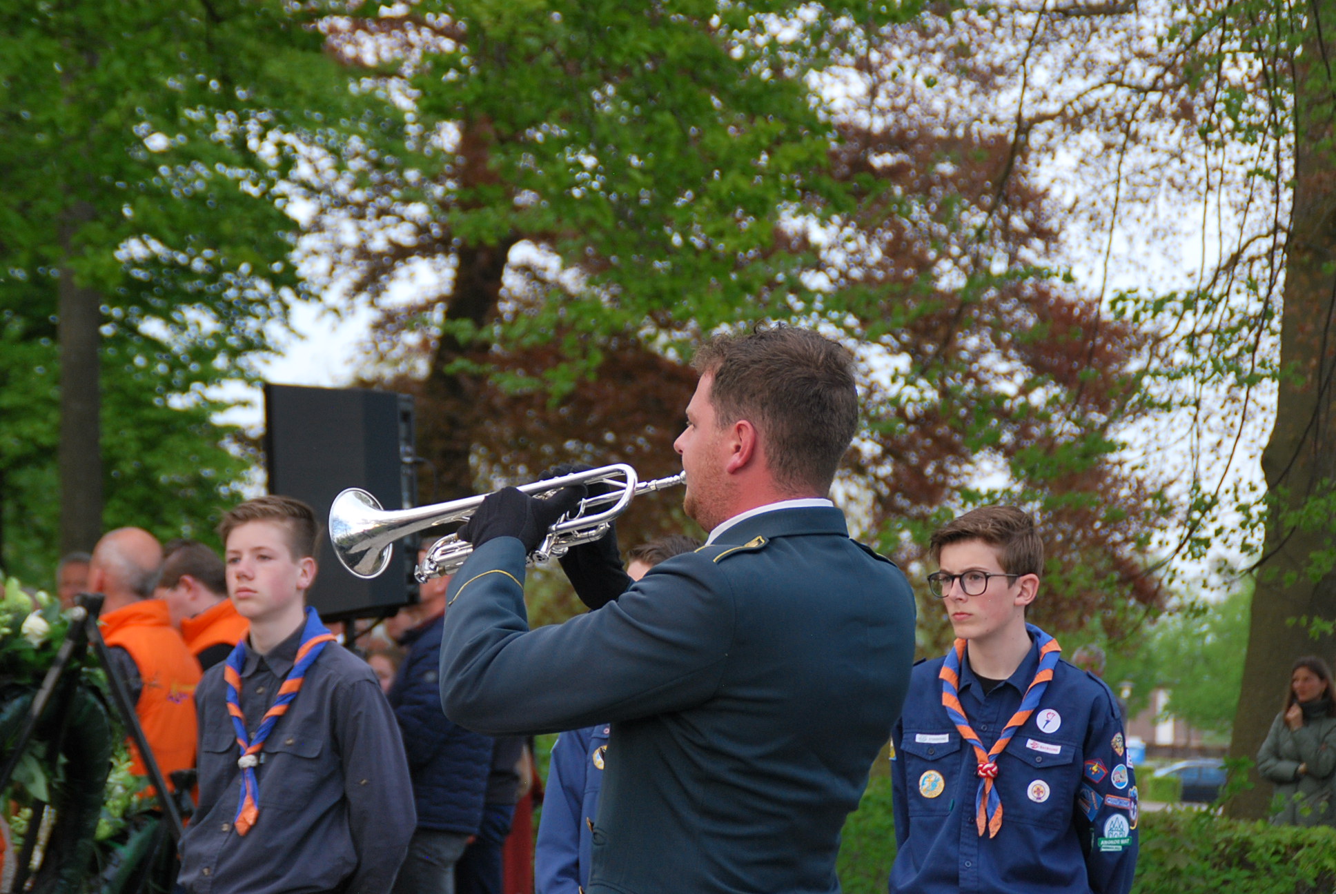 Foto: Maandag 4 mei – Herdenking Oorlogsslachtoffers