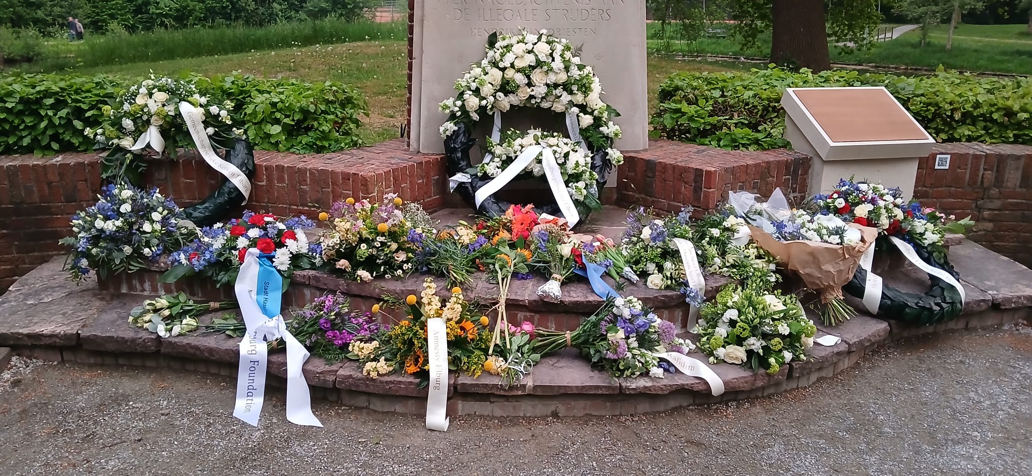 Foto: Herdenking Oorlogsslachtoffers in Elburg drukbezocht