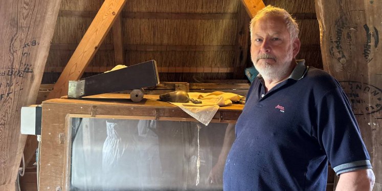 Foto: Vandaag hoopt deze molenaar in opleiding anderen te inspireren