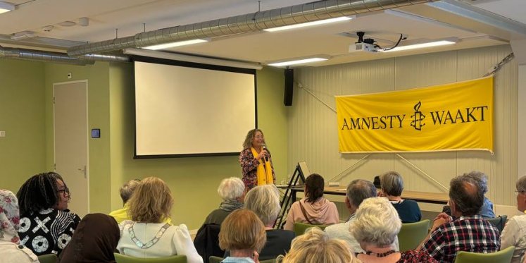 Foto: Jubileum Amnesty Nunspeet in teken van vrijheid en verbondenheid