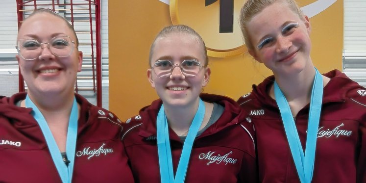 Foto: Geweldige resultaten voor de Twirlsters van Majofique Wezep