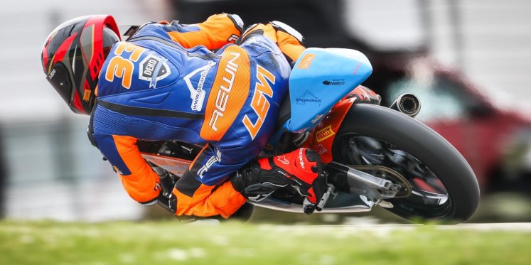 Foto: Leerzaam weekend voor Motorcoureur Levi Flier
