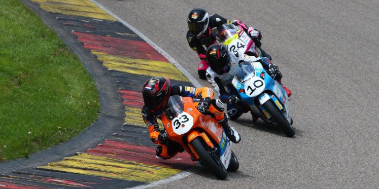 Foto: Leerzaam weekend voor Motorcoureur Levi Flier