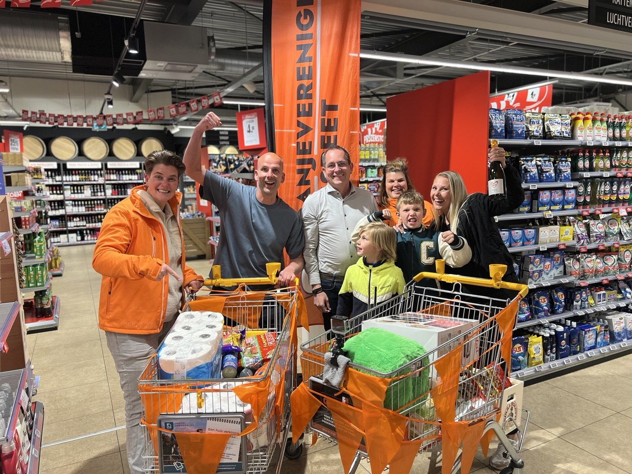 René en Annemieke racen door supermarkt: 'Het ging zó snel'